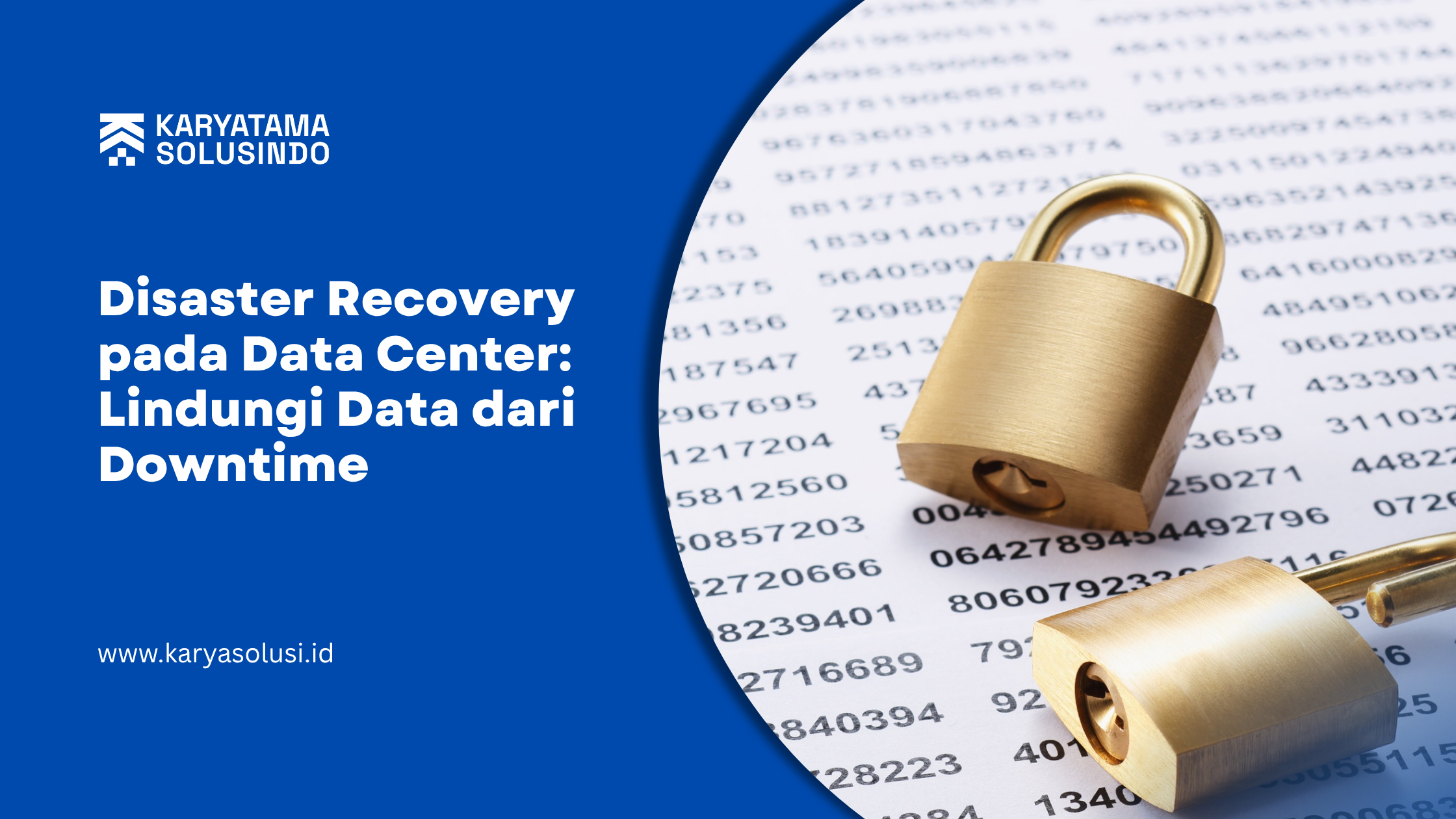 Disaster Recovery pada Data Center: Lindungi Data dari Downtime