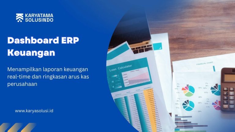 Dashboard ERP Keuangan