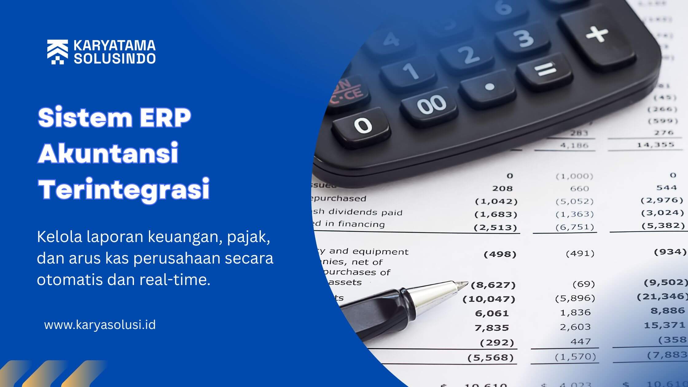 Sistem ERP Akuntasi Terintegrasi