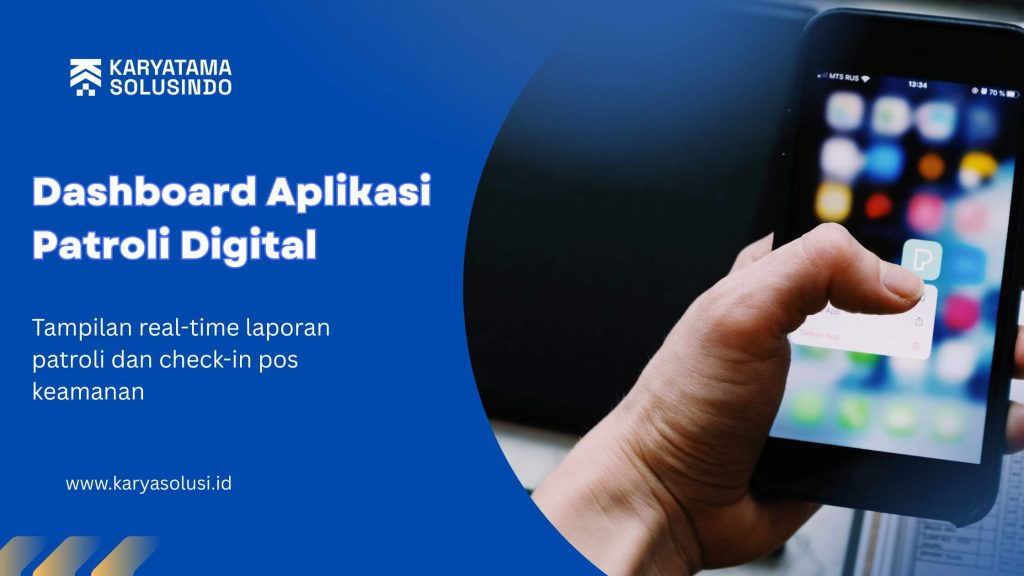 Dashboard Aplikasi Patroli Digital