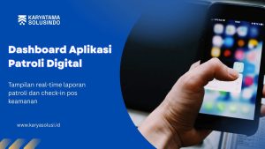 Dashboard Aplikasi Patroli Digital