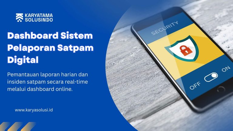 Dashboard Sistem Pelaporan Satpam Digital