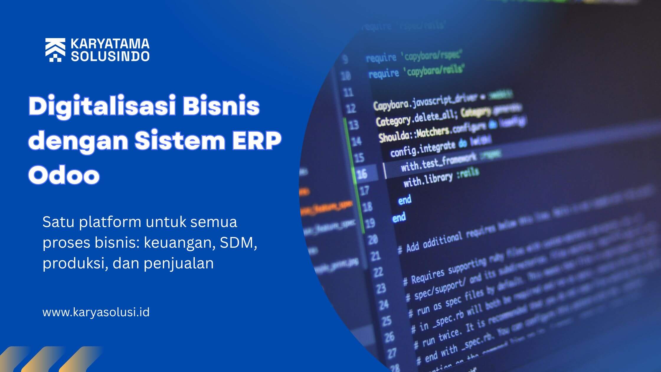 Digitalisasi Bisnis dengan Sistem ERP Odoo