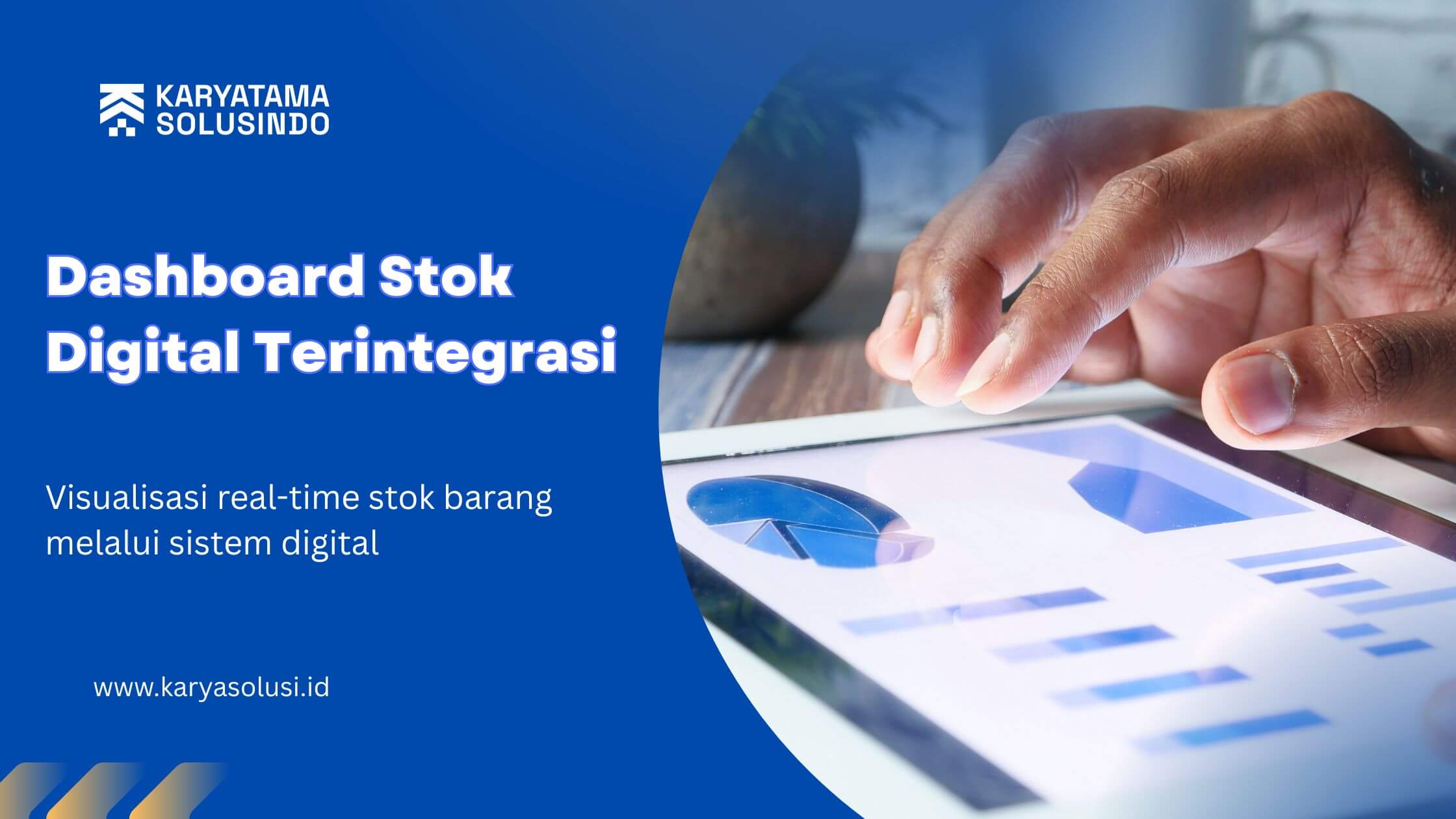 Dashboard Stok Digital Terintegrasi