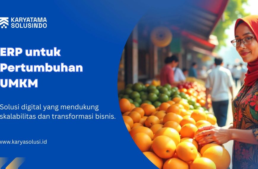 ERP untuk Pertumbuhan UMKM