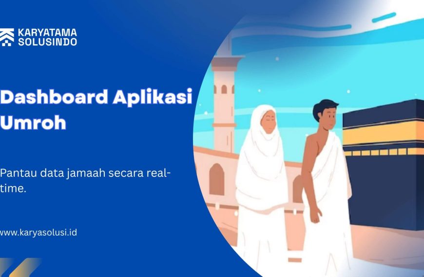 Dashboard Aplikasi Umroh