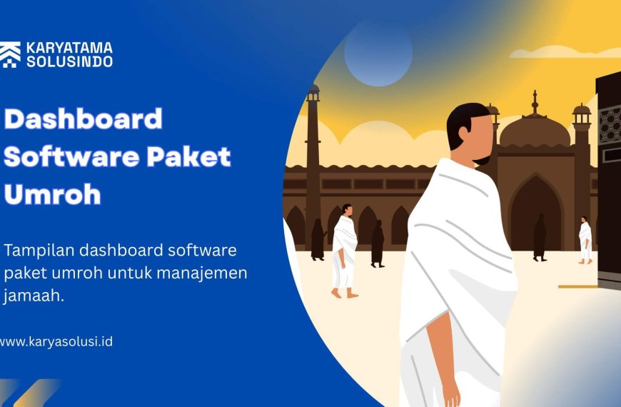 Dashboard Software Paket Umroh