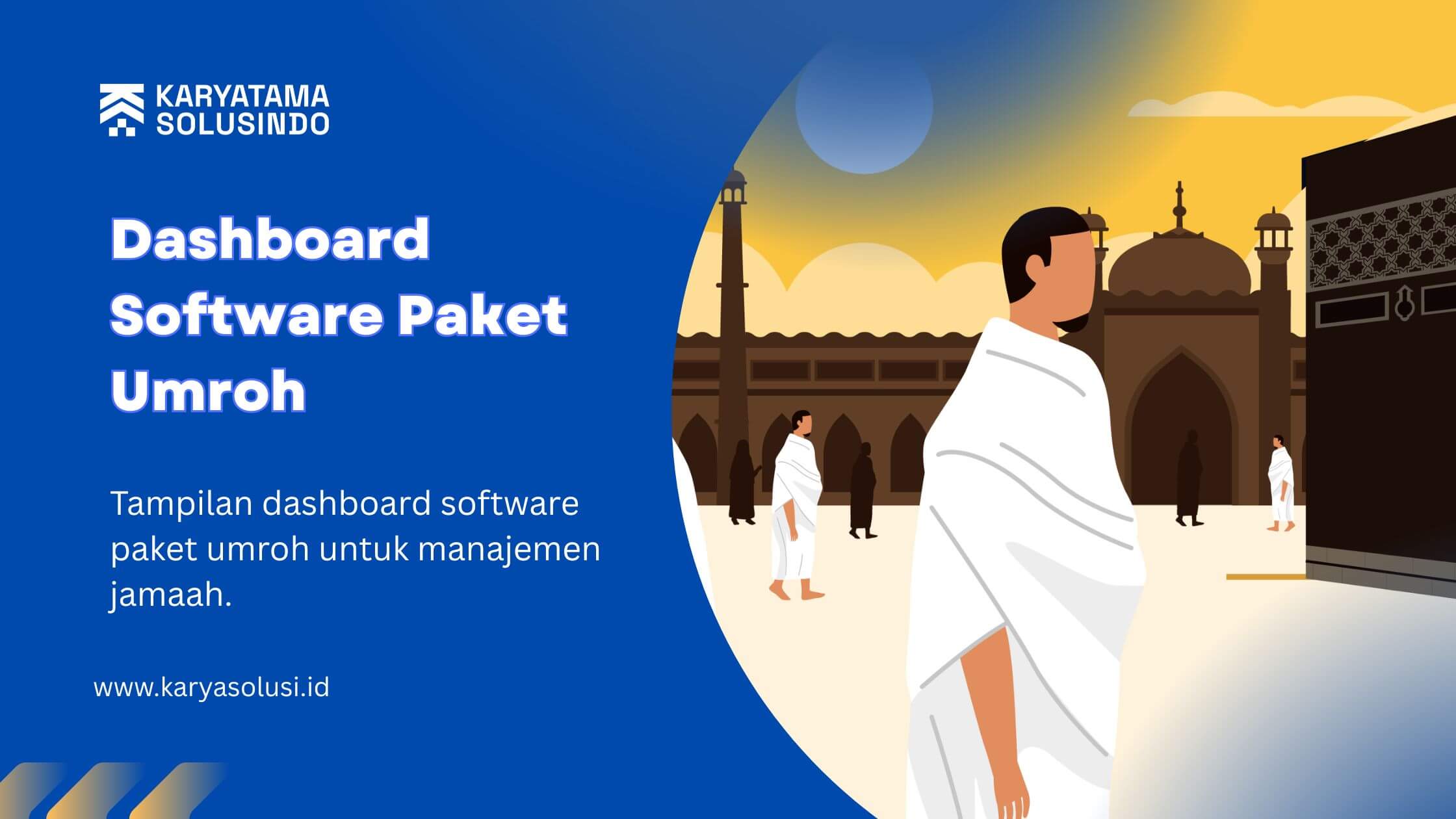 Dashboard Software Paket Umroh