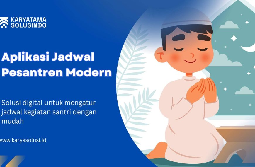 Aplikasi Jadwal Pesantren Modern