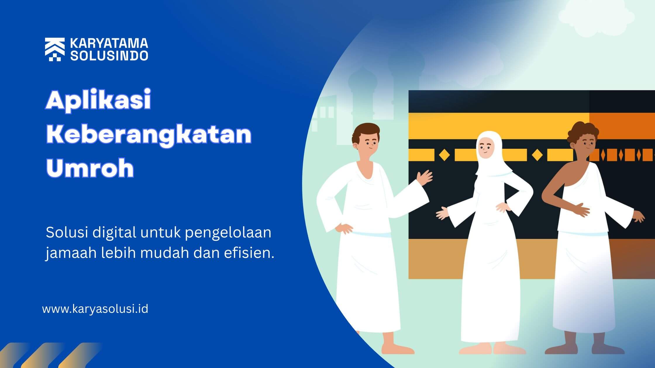 Aplikasi Keberangkatan Umroh Modern