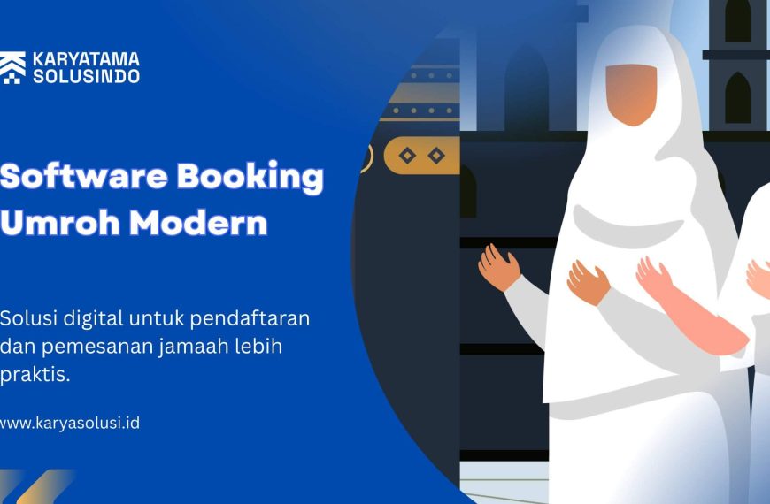 Software Booking Umroh Modern