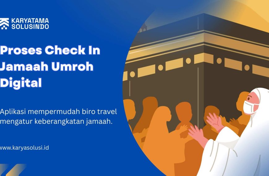 Proses Check In Jamaah Umroh Digital