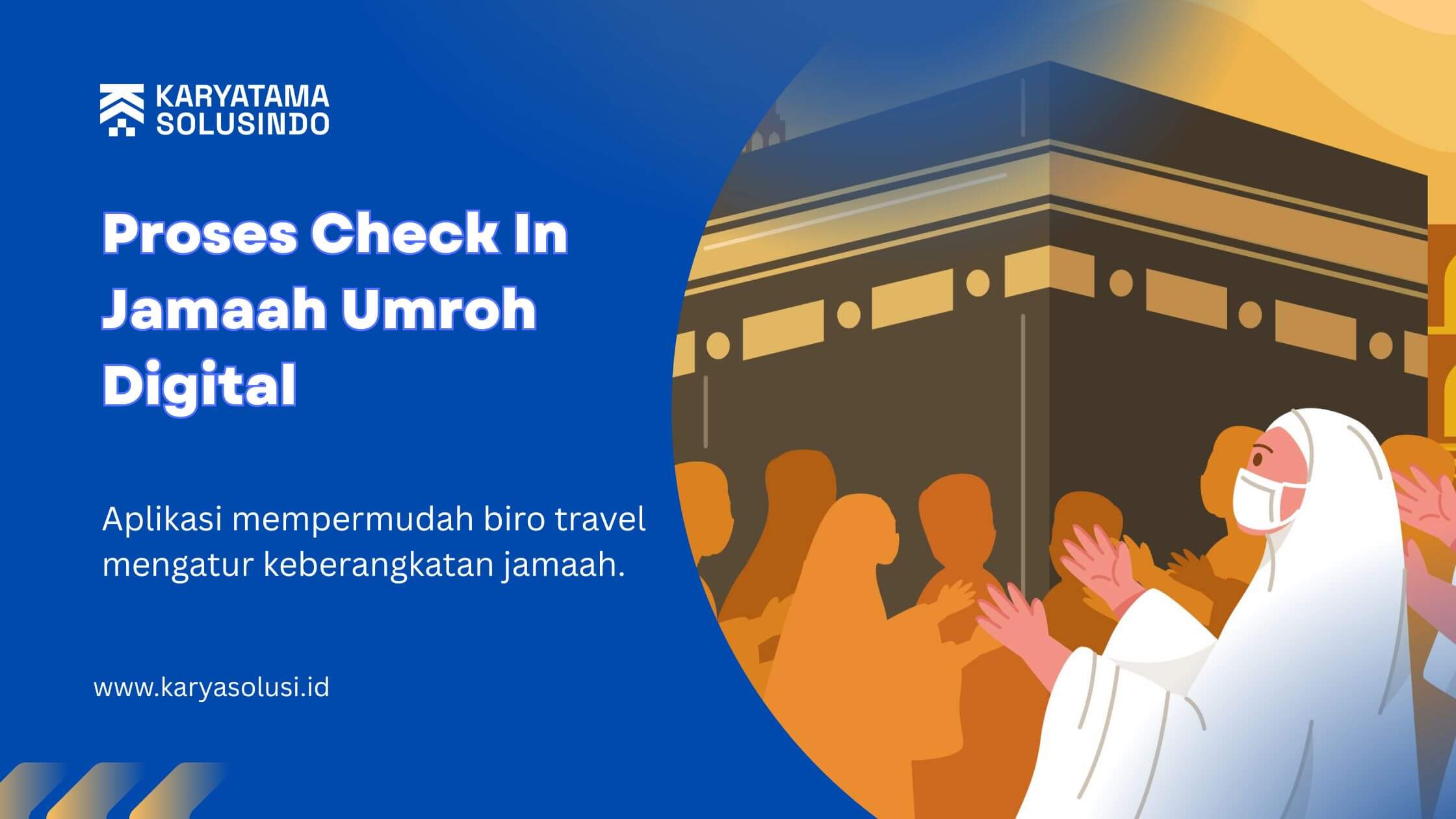 Proses Check In Jamaah Umroh Digital