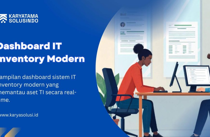 Dashboard IT Inventory Modern
