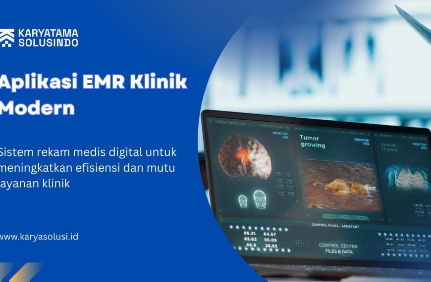 Aplikasi EMR Klinik Modern