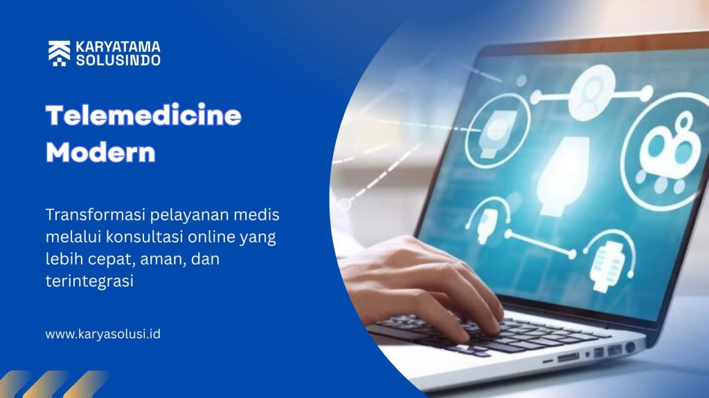Telemedicine Modern untuk Layanan Kesehatan Digital