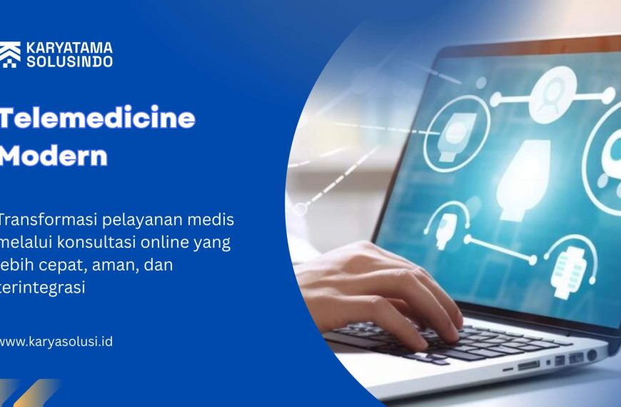 Telemedicine Modern untuk Layanan Kesehatan Digital