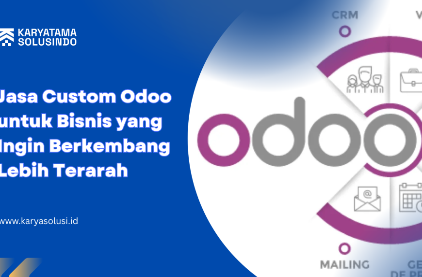 jasa custom odoo untuk bisnis