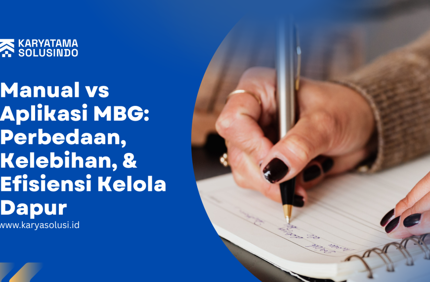 Efisiensi Pengelolaan Dapur MBG