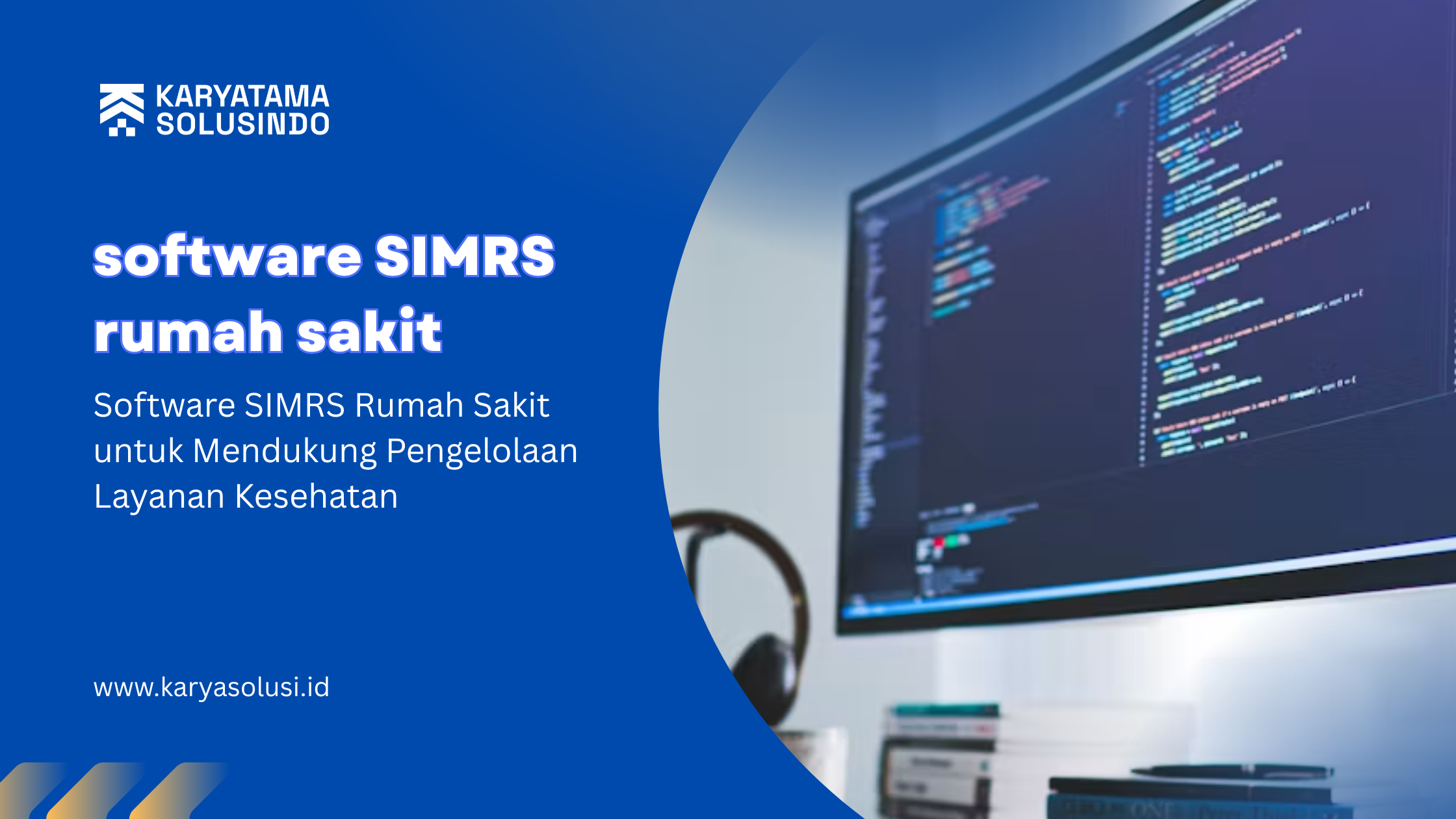 software SIMRS rumah sakit untuk pelayanan kesehatan