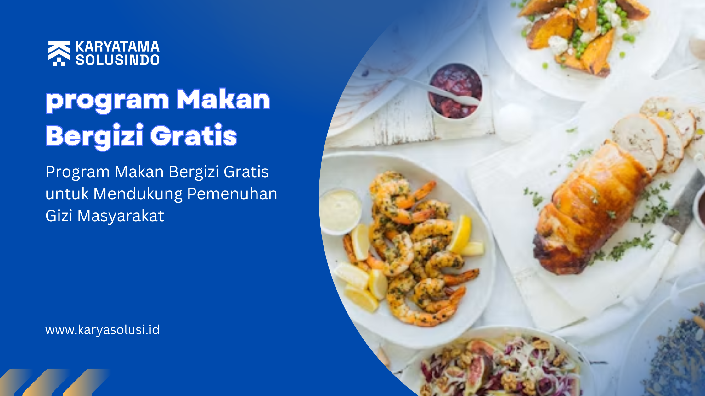 Program Makan Bergizi Gratis untuk mendukung pemenuhan gizi